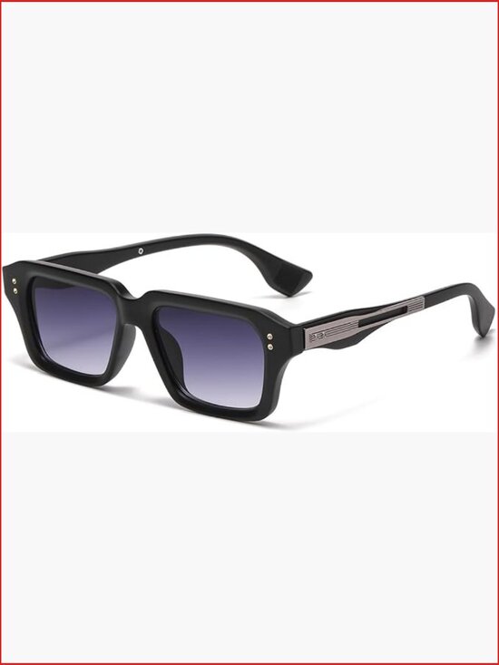 Rectangular Sunglasses UV400 Protection 90\'s Retro Designer Shades